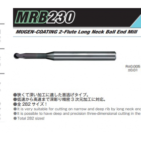 Carbide Endmill MRB230