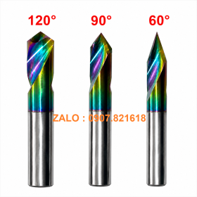 Mũi Khoan Hợp Kim NC 120° Chuyên Nhôm